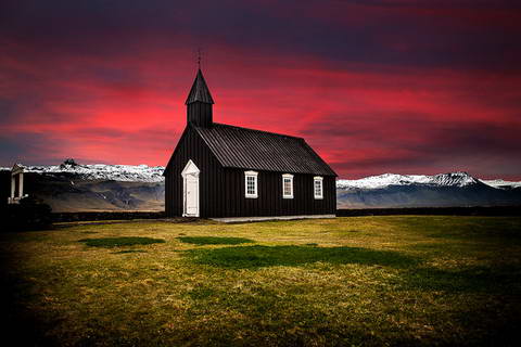 Old Church In Snæfellsnes Peninsula, Iceland